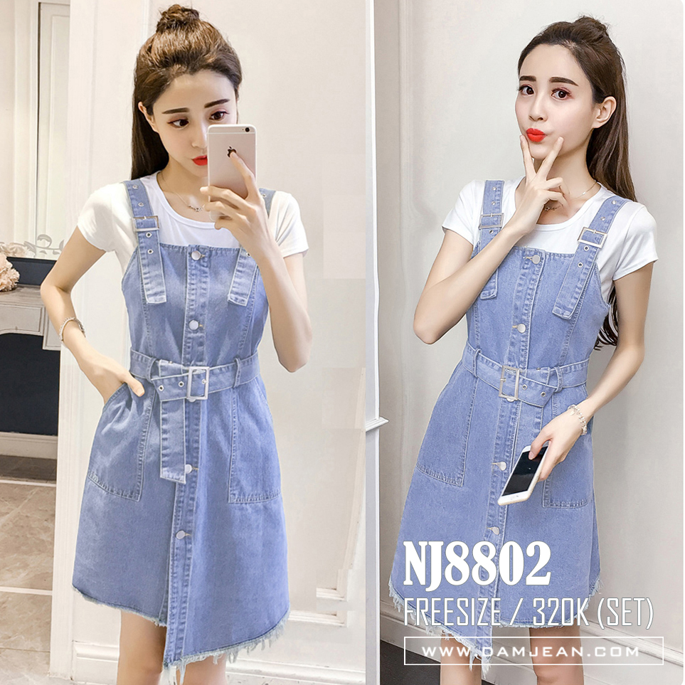 YẾM JEAN LỆCH TÀ THẮT EO - NJ8802